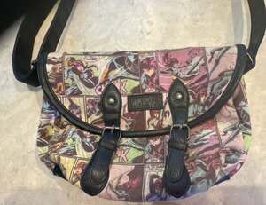 Marvel Comics Black Widow Comic Strip Print Messenger Bag Crossbody Purse